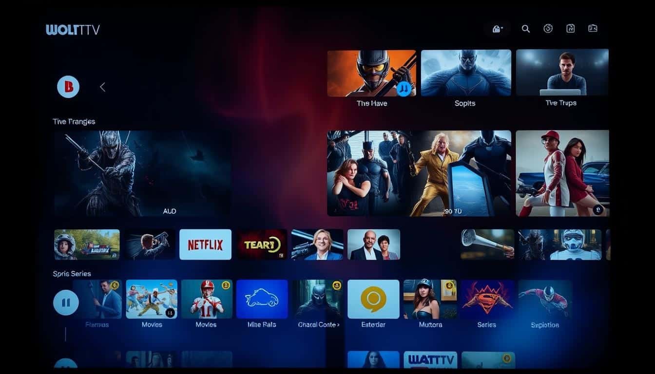 IPTV Interface Navigation