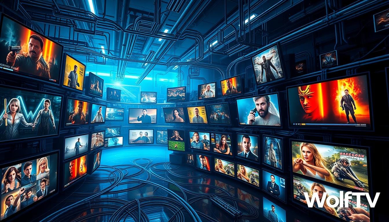 IPTV Streaming Services Content Library